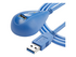 StarTech.com 5 ft Desktop SuperSpeed USB 3.0 Extension Cable
