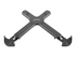 Manhattan Laptop Holder for VESA mount, Fits VESA 75x75 and 100x100mm, Fits laptops up to 17.3" (max 4kg), Black, Lifetime Warranty monteringskomponent