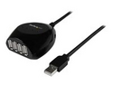 StarTech.com 15 m aktiv USB 2.0-kabel med hubb med 4 portar