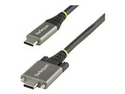 StarTech.com 50 cm sidoskruvlåsande USB C-kabel 10 Gbit/s