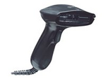 Manhattan Long Range CCD Handheld Barcode Scanner, USB, 500mm Scan Depth, Cable 1.5m, Max Ambient Light 30,000 lux (sunlight), Black, Three Year Warranty, Box