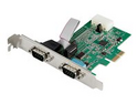 StarTech.com 2-portars PCI Express RS232-seriellt adapterkort