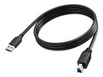 USB-kabel - USB typ A (hane) till USB Type B (hane)