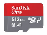 Ultra - Flash-minneskort (microSDXC till SD-adapter inkluderad)