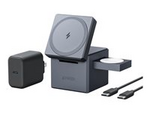 3-in-1 Cube - Trådlöst laddställ
