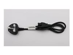 Strömkabel - BS 1363 (hane) till IEC 60320 C5