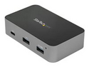 StarTech.com 3-Port USB-C hubb med LAN Port - 10 Gbit/s - 2x USB-A &amp; 1x USB-C - strömförsörjning