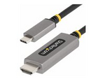 10ft (3m) USB-C to HDMI Adapter Cable, 8K 60Hz, 4K 144Hz, HDR10, USB Type-C to HDMI 2.1 Video Converter Cable, USB-C DP Alt Mode/USB4/Thunderbolt 3/4 Compatible