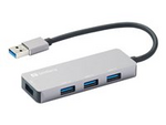 Hubb - 1 x SuperSpeed USB 3.0 + 3 x USB 2.0