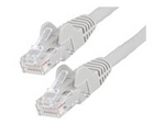 StarTech.com 2m LSZH CAT6 Ethernet Cable, 10 Gigabit Snagless RJ45 100W PoE Network Patch Cord with Strain Relief, CAT 6 10GbE UTP, Grey, Individually Tested/ETL, Low Smoke Zero Halogen