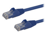 2m CAT6 Ethernet Cable, 10 Gigabit Snagless RJ45 650MHz 100W PoE Patch Cord, CAT 6 10GbE UTP Network Cable w/Strain Relief, Blue, Fluke Tested/Wiring is UL Certified/TIA