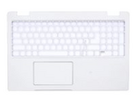 Palm rest assembly with smart card reader, NFC and touch pad