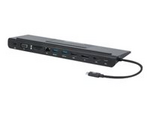 Manhattan USB-C Dock/Hub with Card Reader and MST, Ports (x9): Audio 3.5mm, DisplayPort, Ethernet, HDMI, USB-A (x3), USB-C and VGA, With Power Delivery (100W) to USB-C Port (Note add USB-C wall charger and USB-C cable needed),All Ports can be used at the same time