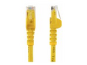 StarTech.com 3m CAT6 Ethernet Cable, 10 Gigabit Snagless RJ45 650MHz 100W PoE Patch Cord, CAT 6 10GbE UTP Network Cable w/Strain Relief, Yellow, Wiring is UL Certified/TIA