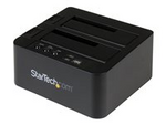 Standalone Hard Drive Duplicator, Dual Bay HDDSSD ClonerCopier, USB 3.1 (10 Gbps) to SATA III (6Gbps) HDDSSD Docking Station, Hard Disk Duplicator Dock