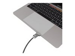 Ledge Lock Adaptor for MacBook Pro 13" M1 & M2 with Keyed Cable Lock