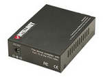 Intellinet Fast Ethernet Media Converter, 10/100Base-Tx to 100Base-Fx (SC) Multi-Mode, 2 km (1.24 mi)