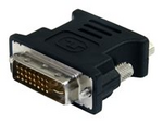 DVI till VGA-kabeladapter – Svart – M/F
