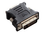 VGA-adapter - DVI-I (hane) till HD-15 (VGA) (hona)
