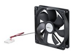 120x25mm Dual Ball Bearing Computer Case Fan w/ LP4 Connector (FANBOX12) 120x25mm Dual Ball Bearing Computer Case Fan w/ LP4 Connector (FANBOX12)
