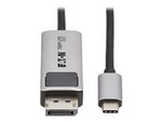 Tripp Lite Series USB-C to DisplayPort Active Adapter Cable M/M 8K 60Hz 4K 144Hz HDR 4:4:4 HDCP 2.3 Black 6ft