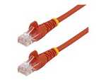 Cat5e patchkabel med hakfria RJ45-kontakter ? 3 m, röd