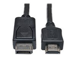 Tripp Lite Series DisplayPort to HDMI Adapter Cable (M/M), 6 ft. (1.8 m)