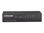 Intellinet 5-Port Fast Ethernet Office Switch, Desktop Size, Metal, IEEE 802.3az (Energy Efficient Ethernet)