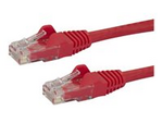 10m CAT6 Ethernet Cable, 10 Gigabit Snagless RJ45 650MHz 100W PoE Patch Cord, CAT 6 10GbE UTP Network Cable w/Strain Relief, Red, Fluke Tested/Wiring is UL Certified/TIA