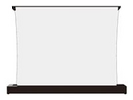 M - Projektionsskärm med golvställ