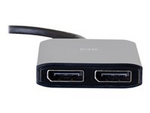 DisplayPort 1.2 to Dual DisplayPort MST Hub