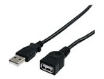StarTech.com 91 cm svart USB 2.0-förlängningskabel A till A ? M/F