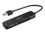 Kortläsare (SD, SDHC, SDXC, MS, MMC, TransFlash, microSD)