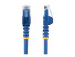 50cm CAT6 Ethernet Cable, 10 Gigabit Snagless RJ45 650MHz 100W PoE Patch Cord, CAT 6 10GbE UTP Network Cable w/Strain Relief, Blue, Wiring is UL Certified/TIA