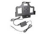 Active holder for fixed installation