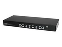 StarTech.com 8 Port 1U Rackmount USB KVM Switch Kit with OSD and Cables