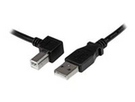 2m USB 2.0 A to Left Angle B Cable Cord