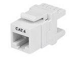 StarTech.com 180 Degree Cat 6 Keystone Jack