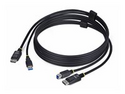 StarTech.com 6ft (1.8m) DisplayPort and USB 5Gbps KVM Cable