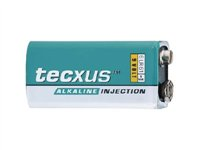 tecxus 9 Volt-Block batteri x 9V