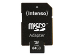 Flash-minneskort (microSDXC till SD-adapter inkluderad)