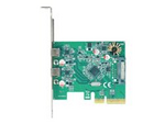 PCI Express x4 Card to 2 x external SuperSpeed USB 10 Gbps (USB 3.1 Gen 2) USB Type-C female