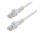 StarTech.com 5m White Cat5e / Cat 5 Snagless Ethernet Patch Cable 5 m