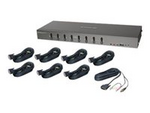 IOGEAR GCS1108KIT1 8-Port DVI KVMP Switch with Cable Set