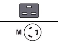 Fujitsu - strömkabel