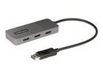 3-Port MST Hub, DisplayPort to Triple HDMI Monitors, 4K 60Hz, DP 1.4 Multi-Monitor Video Adapter with 1ft (30cm) Built-in Cable, USB Powered, Windows Only