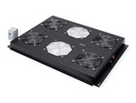 Roline - Rackfläkt - 4 fans, with thermostat