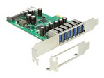 PCI Express Card > 6 x extern + 1 x intern USB 3.0 PCI Express Card > 6 x extern + 1 x intern USB 3.0