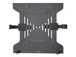 VESA Laptop Tray, Adjustable Monitor Arm Laptop Tray Secures Notebooks up to 4.5kg (9.9lb), 75x75 & 100x100 VESA Holes, Ventilated, Compatible w/ Monitor Desk Mounts & Stands