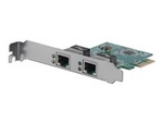 Gigabit PCI Express kortadapter med två portar för servernätverk
